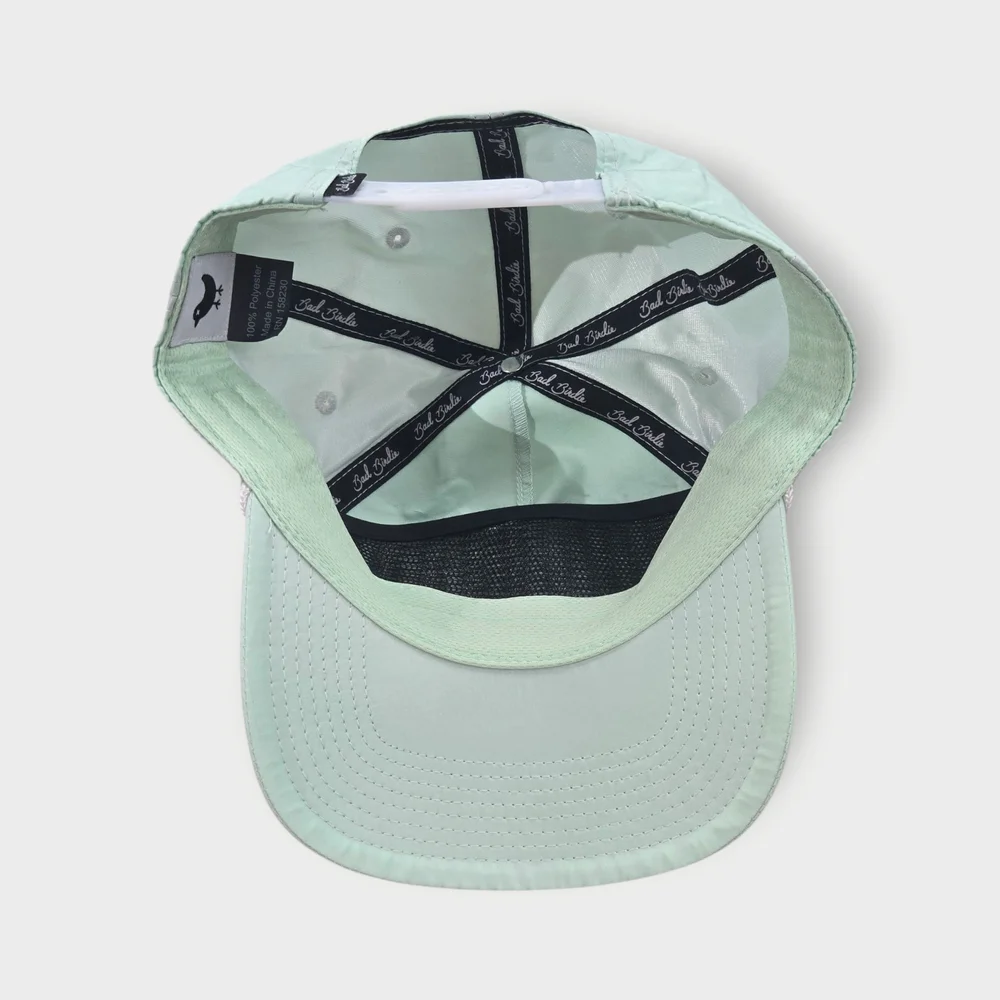 Bad Birdie Bad Classic Rope Cap White Mint Green Golf Hat Snapback New - Picture 7 of 8